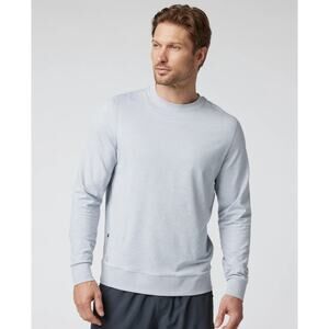 Vuori Light Gray Long Sleeve Tee
